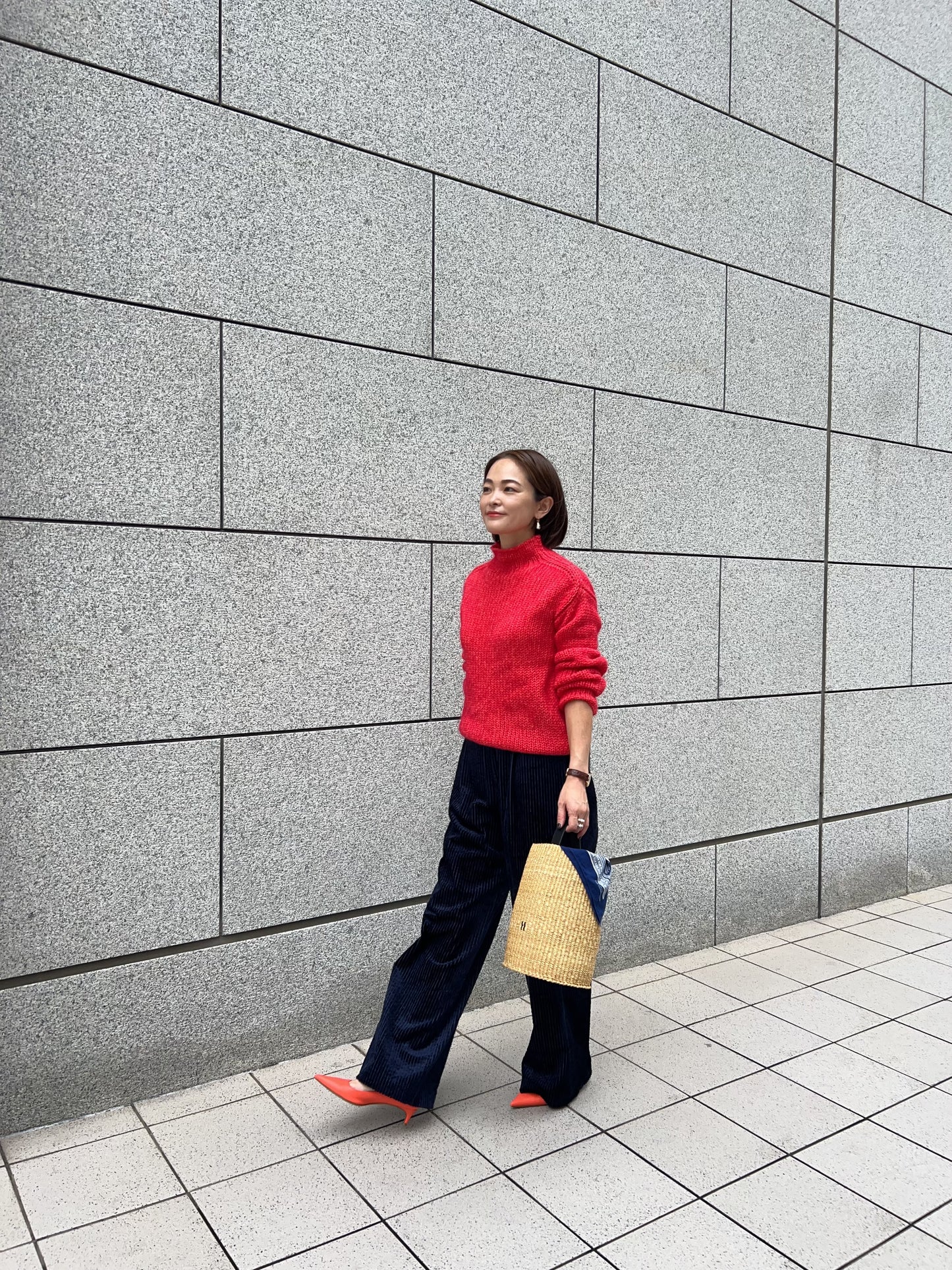 コーデュロイパンツ   　”ネイビー”